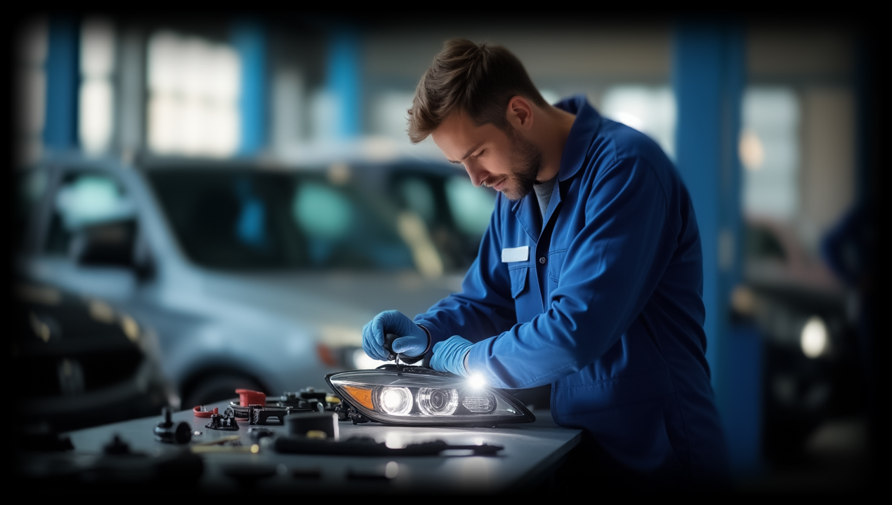 Ремонт фар