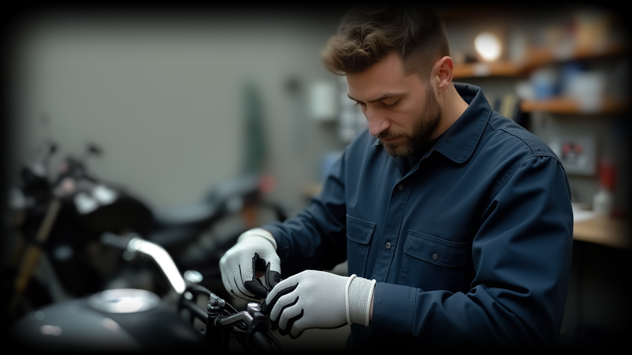 Ремонт спойлера мотоцикла